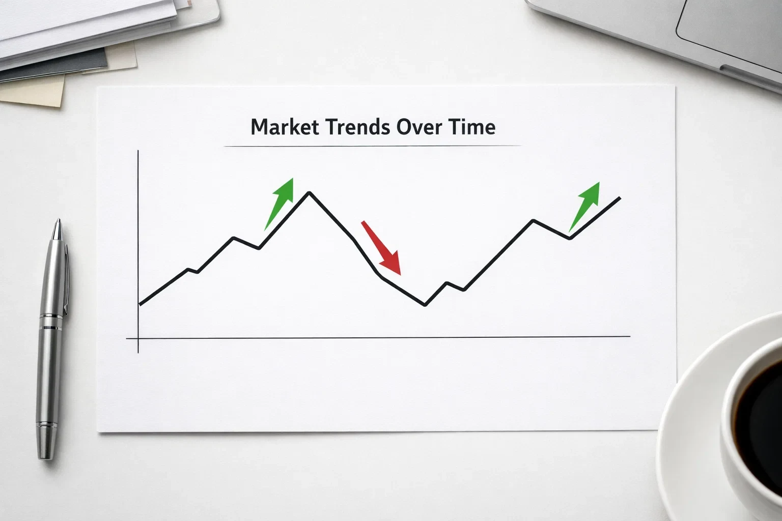 Line graph showing odds movement over time